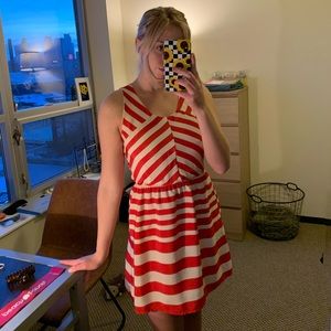 Stripped sailor dress